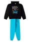Select - Conjunto Moletom Menino Blusão e Calça Preto - variação: Preto