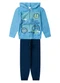 Select - Conjunto Moletom Menino Jaqueta e Calça Bege - variação: Azul