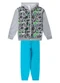 Select - Conjunto Moletom Menino Jaqueta e Calça Azul - variação: Cinza