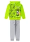Select - Conjunto Moletom Menino Jaqueta e Calça Bege - variação: Verde