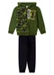 Select - Conjunto Moletom Menino Jaqueta e Calça Verde - variação: Verde