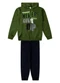 Select - Conjunto Moletom Menino Jaqueta e Calça Azul - variação: Verde