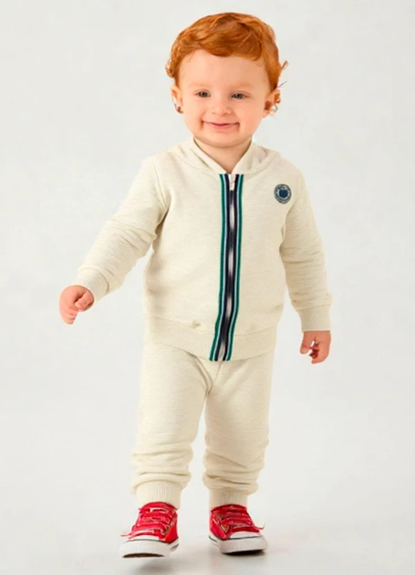 Pulla Bulla - Conjunto Moletom Natural