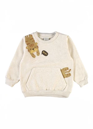 Pulla Bulla - Conjunto Moletom Natural - PULLA BULLA