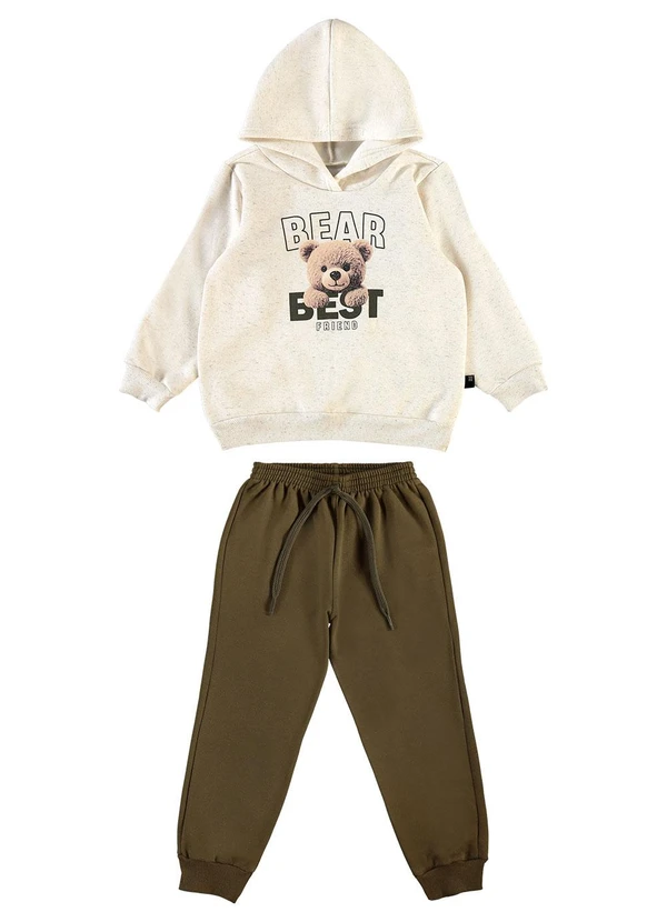 Pulla Bulla - Conjunto Moletom Natural