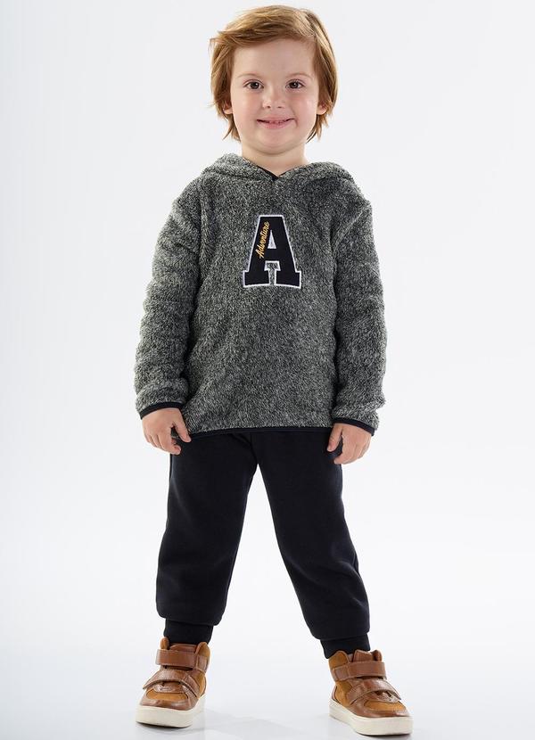 Pulla Bulla - Conjunto Moletom Preto