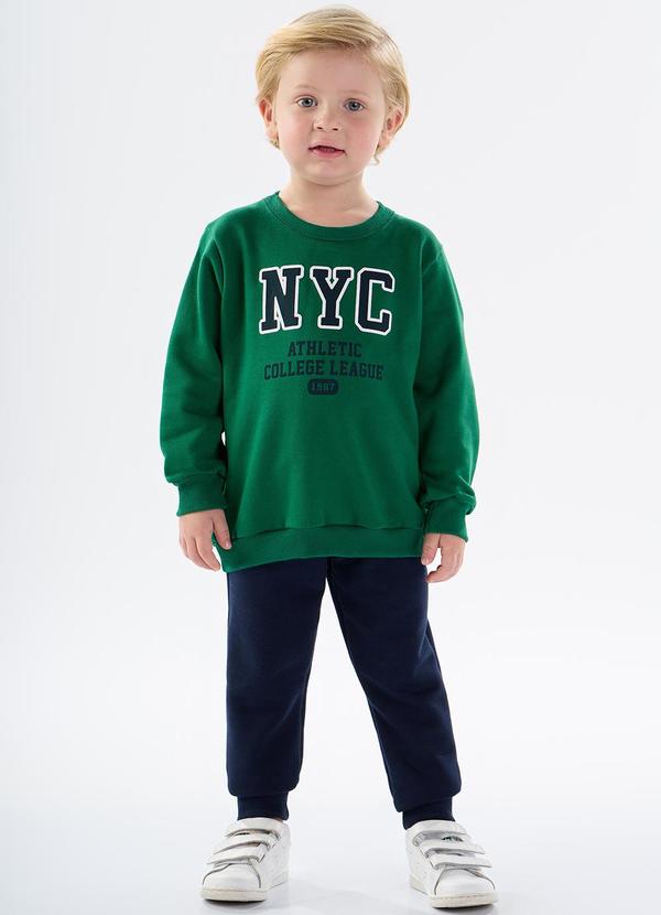 Pulla Bulla - Conjunto Moletom Verde 1