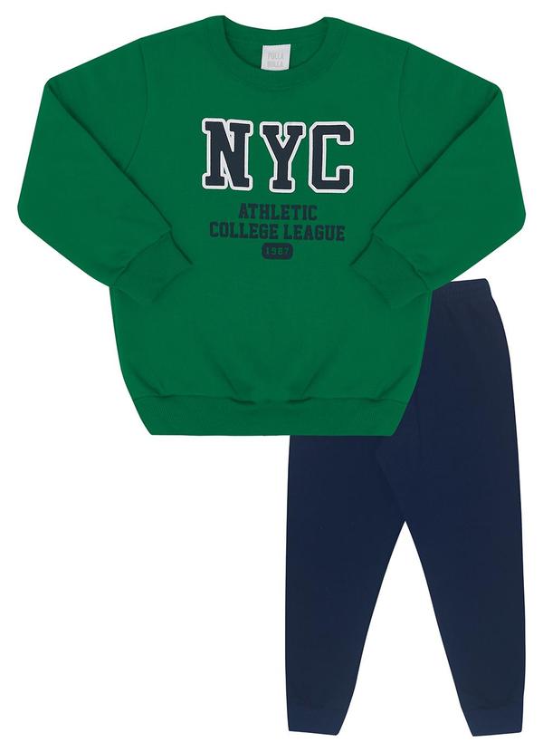 Pulla Bulla - Conjunto Moletom Verde 2