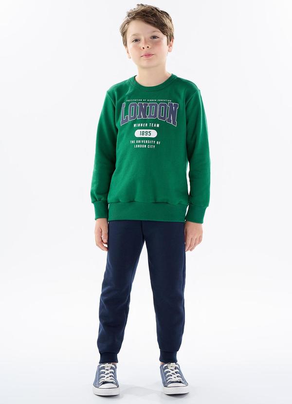 Pulla Bulla - Conjunto Moletom Verde