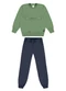 Pulla Bulla - Conjunto Moletom Vermelho - variação: Verde