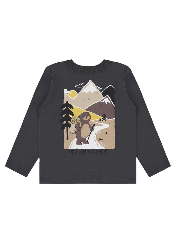 Bee Loop - Conjunto Mountain Bear Infantil Cinza 3