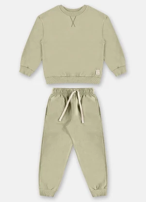Up Baby - Conjunto Nature Blusão e Calça Verde - UP BABY