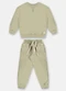 Up Baby - Conjunto Nature Blusão e Calça Marrom - variação: Verde