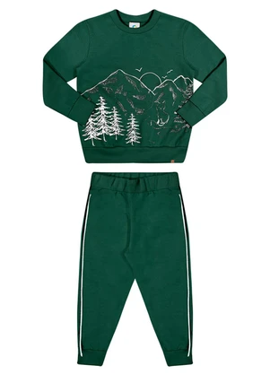 Outlet - Conjunto Natureza Menino Verde - OUTLET