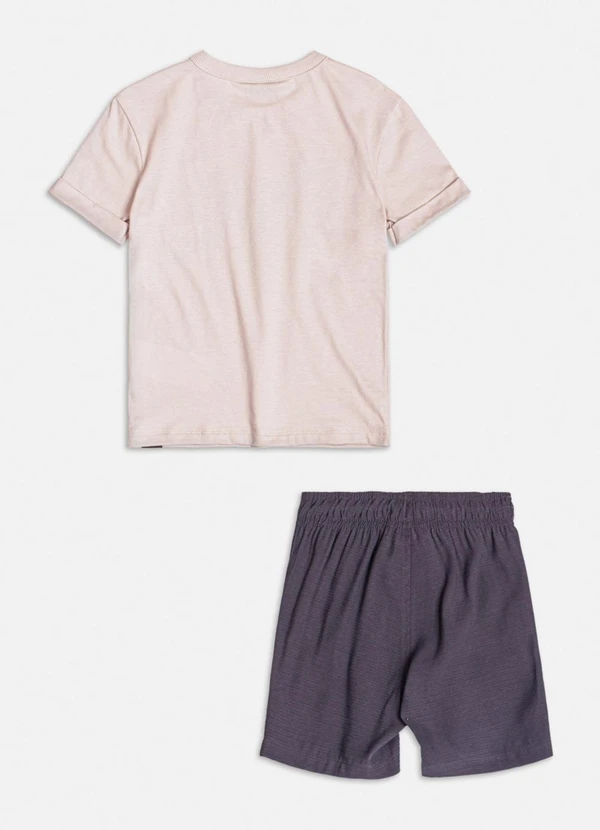 Youccie - Conjunto Off White de Dinossauro de Moletom Cru 2