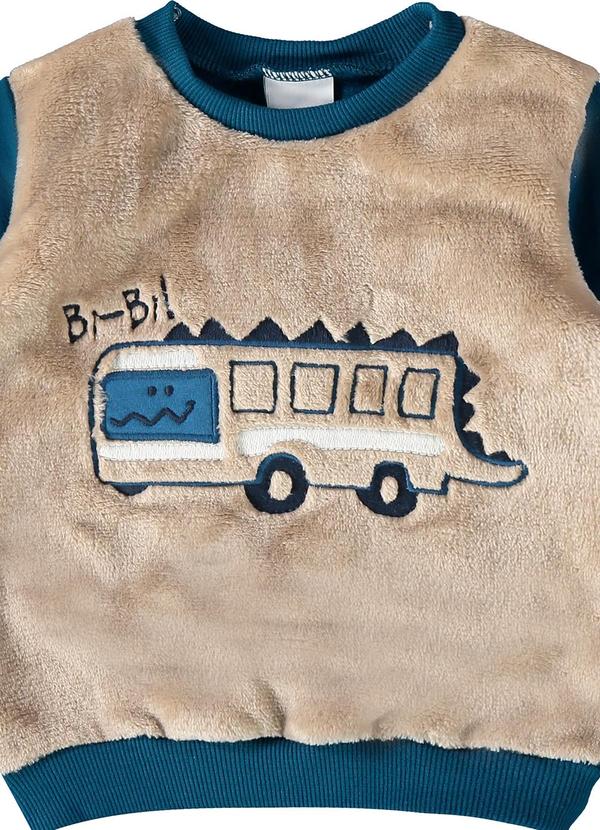 Malwee Kids - Conjunto Ônibus Dino Comfort Menino Azul 2