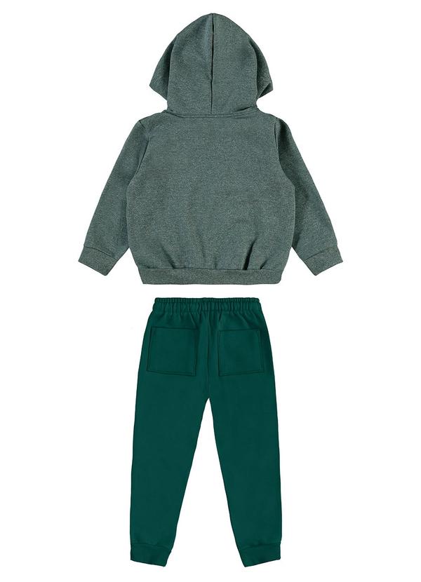 Carinhoso - Conjunto Original em Moletom Verde 2