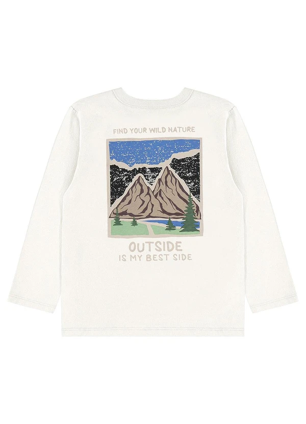 Bee Loop - Conjunto Outside Infantil Camiseta Branco 5