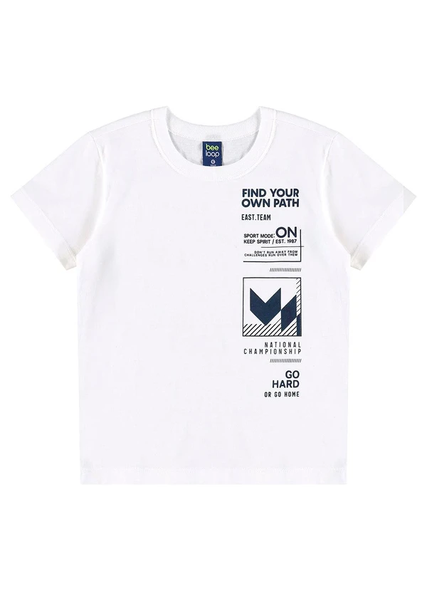 Bee Loop - Conjunto Own Your Path Infantil Branco 2