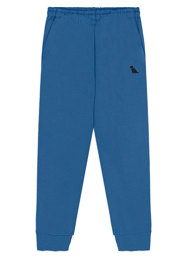 Quimby - Conjunto para Menino Blusão e Calça Azul 4