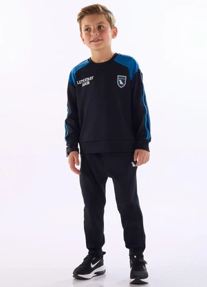 Quimby - Conjunto para Menino Blusão e Calça Preto - QUIMBY