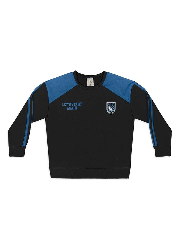 Quimby - Conjunto para Menino Blusão e Calça Preto 3