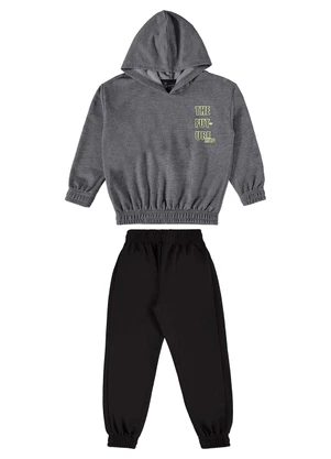 Guloseima - Conjunto para Menino Cinza - GULOSEIMA