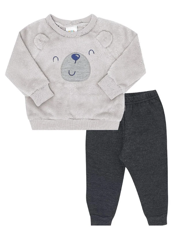 Pulla Bulla - Conjunto Pelo Menino Cinza