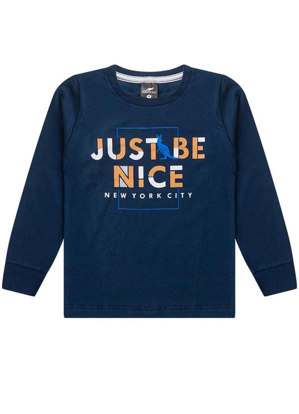 Rosa Azul - Conjunto Pijama Meia Estação New York Azul