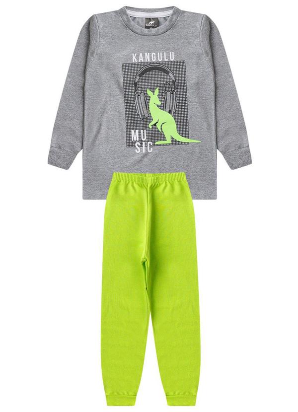 Rosa Azul - Conjunto Pijama Music Kangulu Mescla