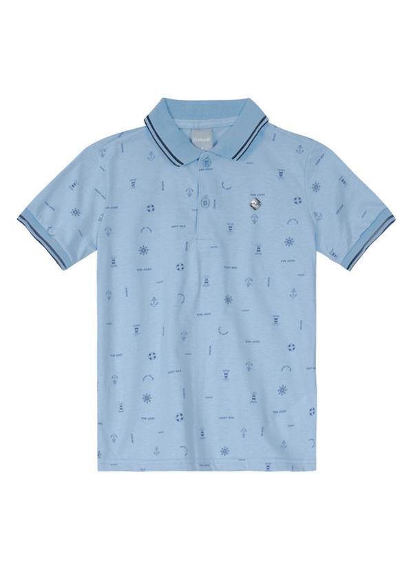 Brandili Mundi - Conjunto Polo Infantil Menino Azul 2
