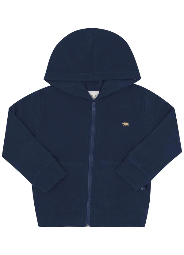 Pulla Bulla - Conjunto Primeiros Passos Malha Soft Marinho 3