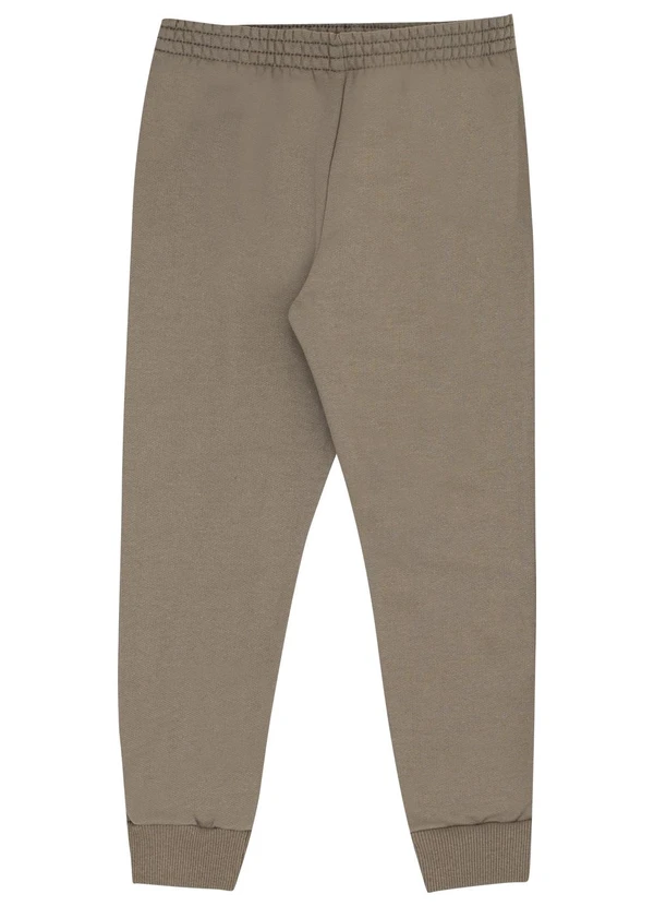 Pulla Bulla - Conjunto Primeiros Passos Menino Moletom Marrom 4