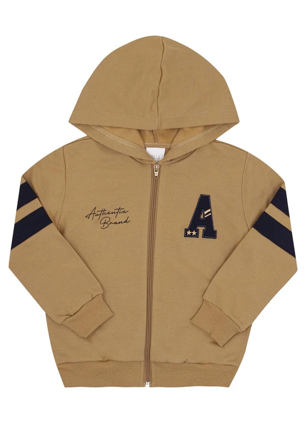 Pulla Bulla - Conjunto Primeiros Passos Menino Moletom Marrom 3