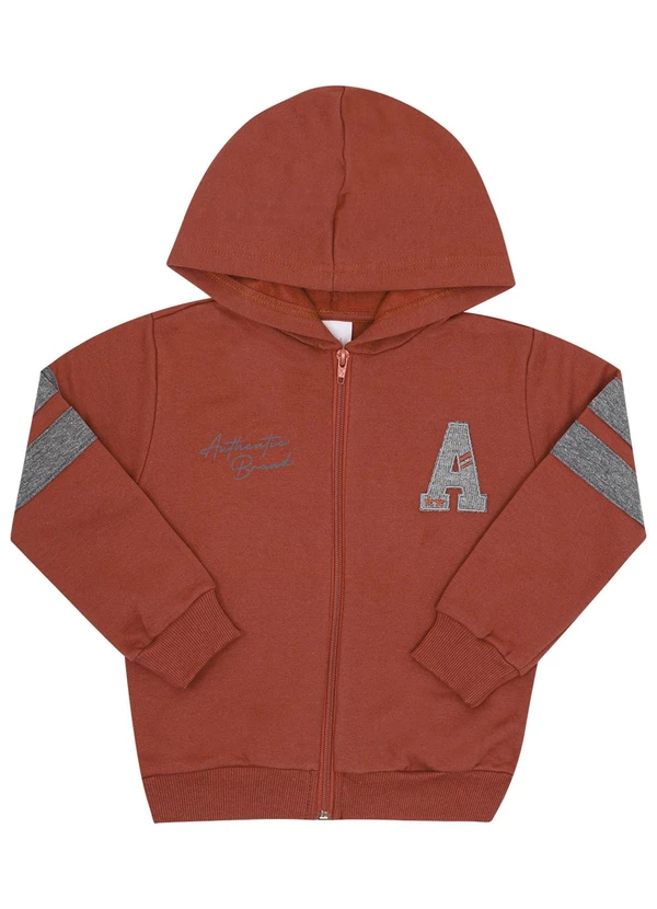 Pulla Bulla - Conjunto Primeiros Passos Moletom Vermelho 2