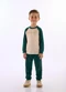 Up Baby - Conjunto Raglan Aventura Bege - variação:  