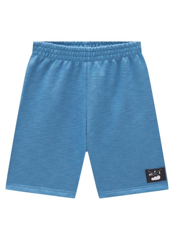 Marlan - Conjunto Regata e Bermuda em Moletinho Cinza 3