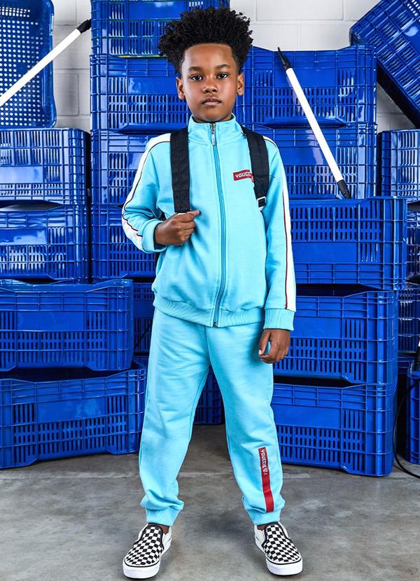 Youccie - Conjunto Relâmpago Mcqueen Azul