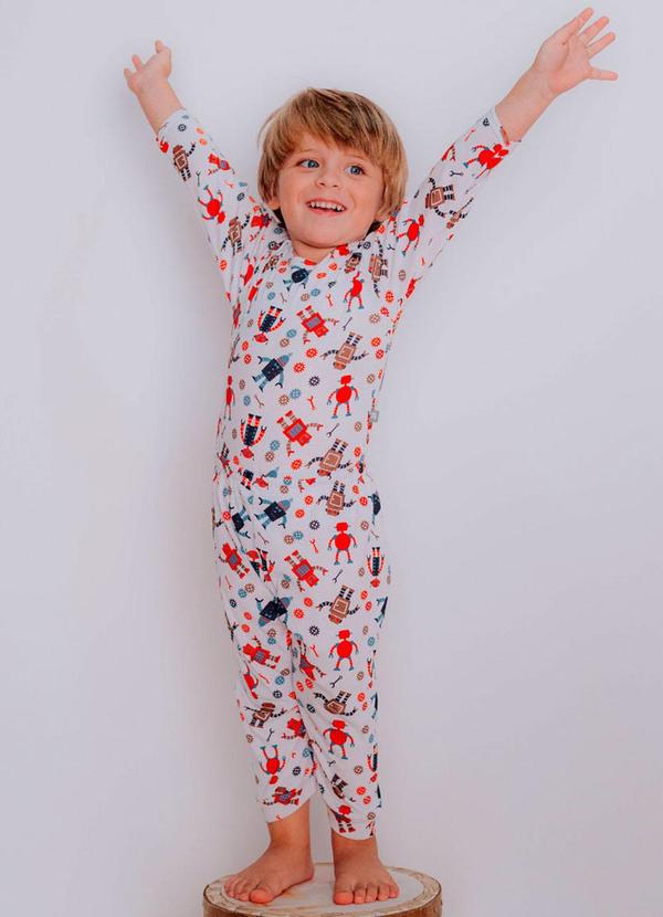 Stolf Baby Kids - Conjunto Ribana Longo Robo Estampado 2