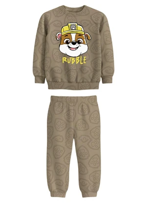 Malwee Kids - Conjunto Rubble® em Moletinho Bege - MALWEE KIDS
