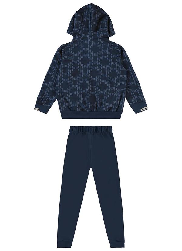 Carinhoso - Conjunto Since 75 em Moletom Azul 2