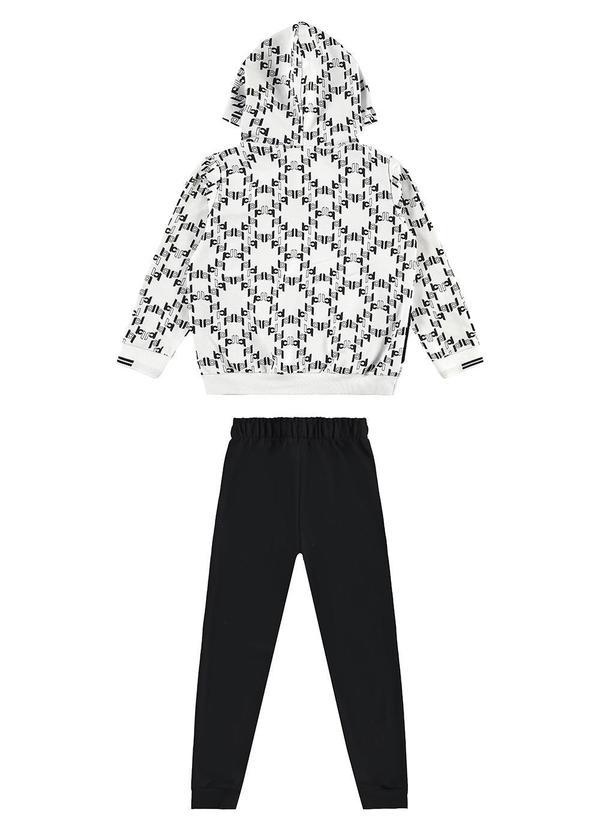 Carinhoso - Conjunto Since 75 em Moletom Branco 3