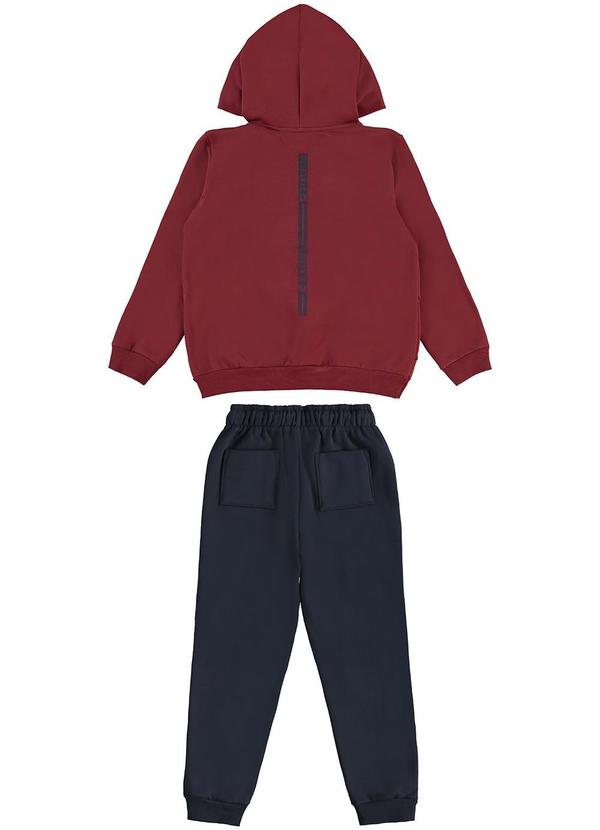 Carinhoso - Conjunto Since 75 em Moletom Vermelho 3