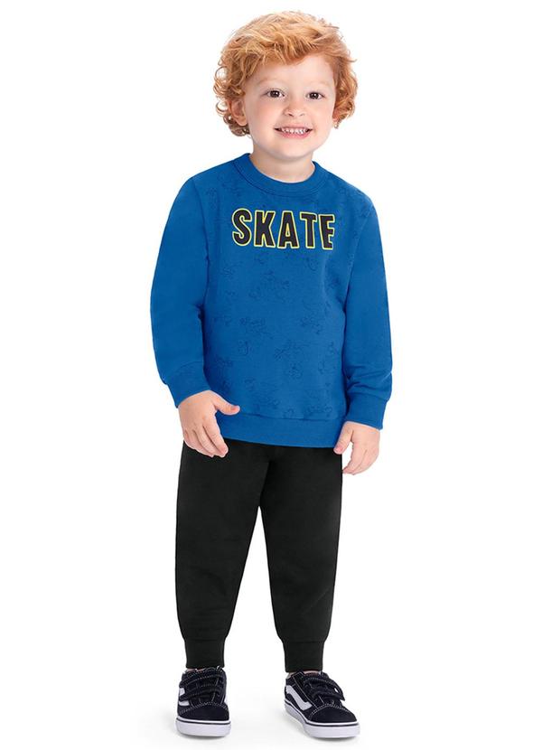 Alenice - Conjunto Skate Menino Azul