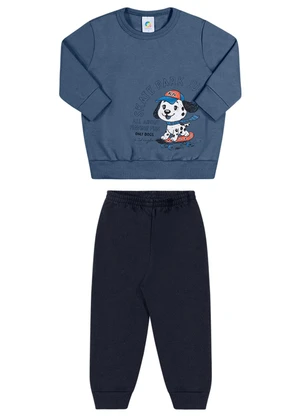 Outlet - Conjunto Skate Park Menino Azul - OUTLET