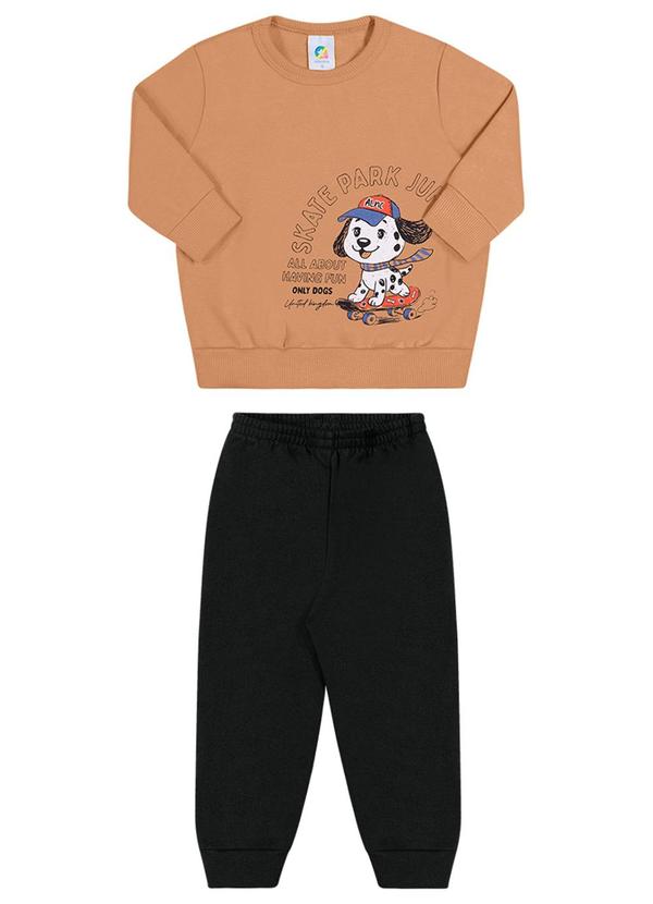 Alenice - Conjunto Skate Park Menino Marrom 2