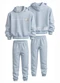Carinhoso - Conjunto Sport Team Suedini Azul Claro - variação: Azul Claro