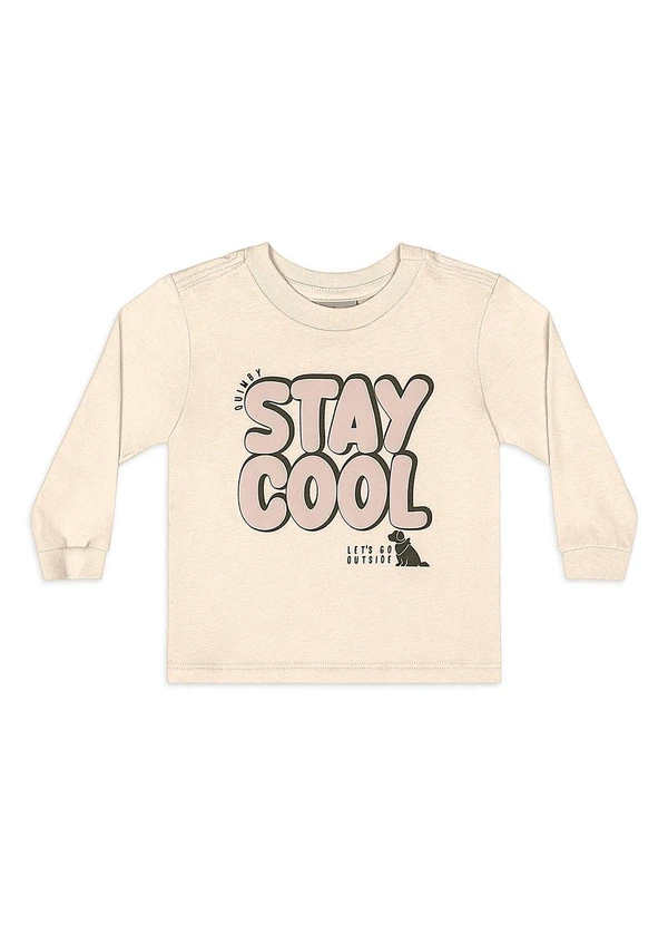Quimby - Conjunto Stay Cool para Bebê Menino Bege 2