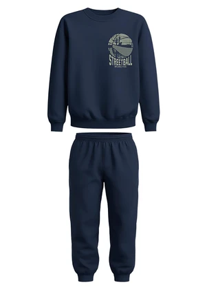 Malwee Kids - Conjunto Streetball Azul Marinho - MALWEE KIDS