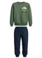 Malwee Kids - Conjunto Tyrannosaurus Marrom - variação: Verde Oliva